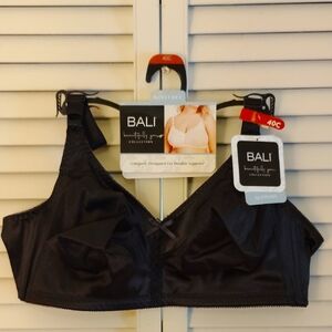 Bali Women's Black Wirefree Bra